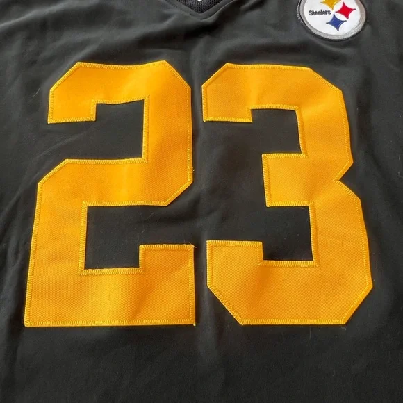 Nike Pittsburgh Steelers Haden NFL Jersey Black and Gold adult size XXL - Picture 4 of 10